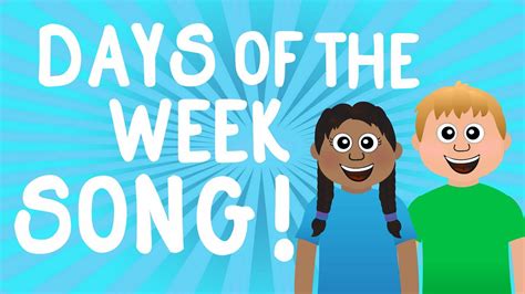 days of the week songs for preschoolers|weekdays songs for kids.